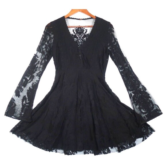 Free People Dresses & Skirts - DO NOT BUY Reign Over Me Lace Mini Dress Fit & Flare